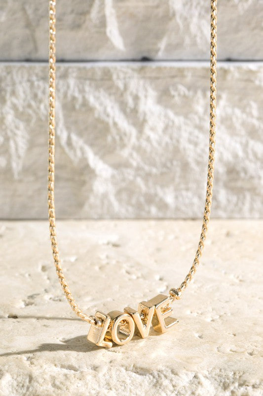 Love Charm Necklace